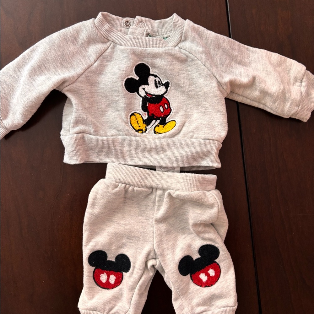 Mickey Mouse Baby Outfit